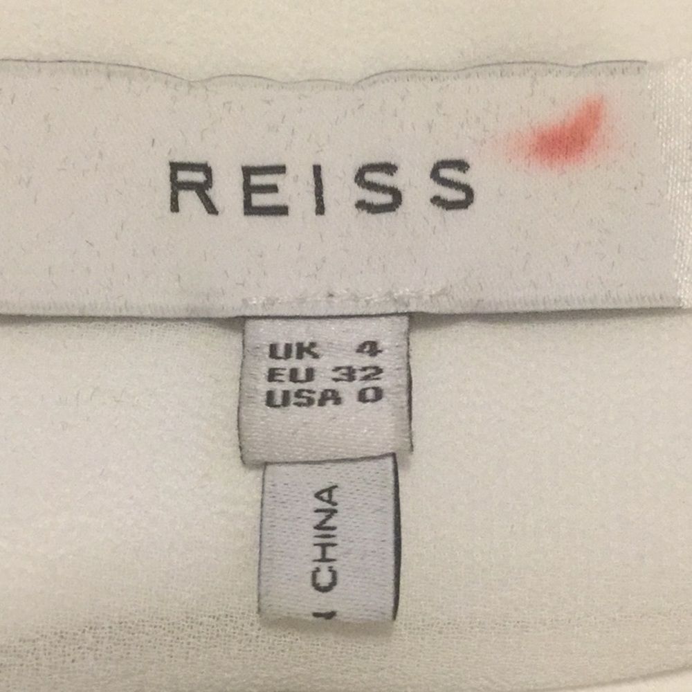 REISS Nima drape neckline crepe dress - Picture 12 of 14